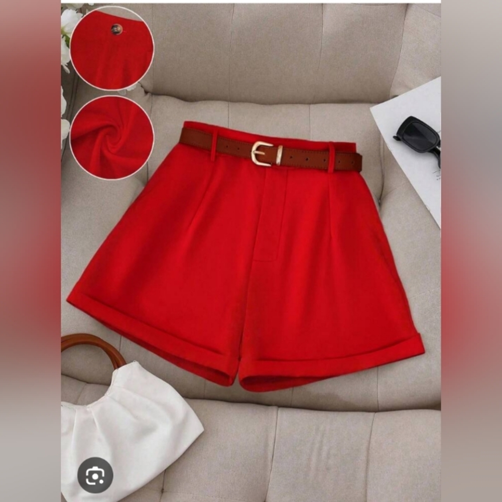 SHEIN, NWT, Red Shorts, Size Small